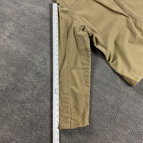 Vintage Old Navy Military Field Jacket Coat Men's Large Khaki Button Up - Picture 15 of 16